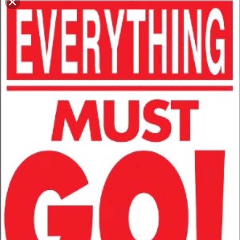 Everything must go open to ALL offers